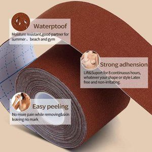 Okela Boob Tape Boobytape,Breast Lift Tape for Large Breast,Body Tape for Bob